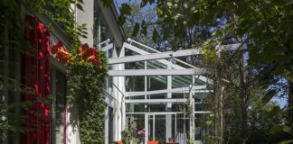 klasyczny ogrod zimowy