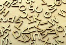 Z czego zrobić literki na ścianę?